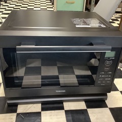 【リサイクルサービス八光】2023年製　東芝　単機能レンジ（プレミアムモデル） ブラック ER-XS23-K [23L /50/60Hz]