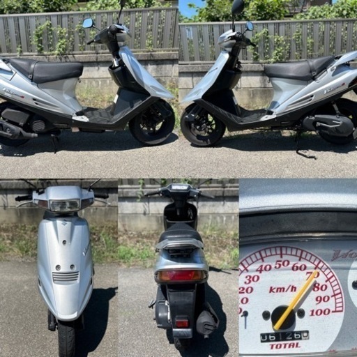 ⭐️アドレスV100タイプS⭐️走行少ない⭐️バッテリー・シート