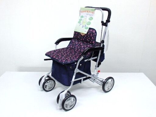 未使用品　島製作所　シルバーカー マーチA　クラシックガーデンNB