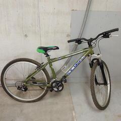 【引き渡し予定者決定】訳あり kona fire mountain 700 マウンテンバイク グリーン系 シートチューブ410mm トップチューブ540mm 16インチ 