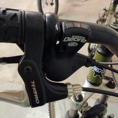 【引き渡し予定者決定】訳あり kona fire mountain 700 マウンテンバイク グリーン系 シートチューブ410mm トップチューブ540mm 16インチ 