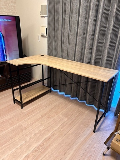 立川)アール・エフ・ヤマカワ ユニット式会議テーブル ダークローズ