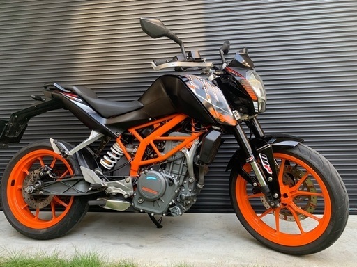(現状渡し)KTM 250 DUKE 実働\u0026美車　ABS付き 近隣配送無料
