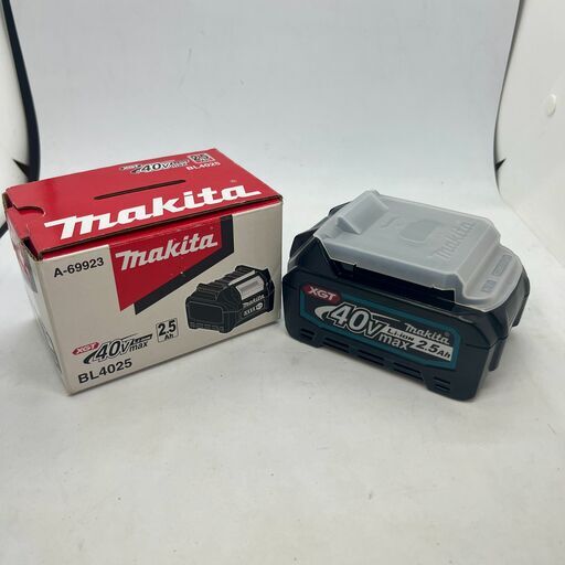 【未使用品】makita マキタ 40v 2.5Ahリチウムイオンバッテリー BL4025
