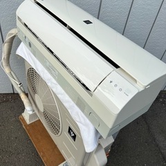 ■シャープ エアコン 6畳用 2.2kw 2017年製■SHARP AY-G22S-W 単相100V 冷媒R32■プラズマクラスター7000搭載