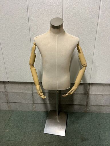 男性 マネキン トルソー 腕・指可動 高さ130cm～160cm