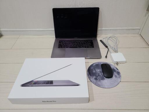 【おまけ付き】Apple MacBook Pro 15インチ 2018 充放電回数 240 Core i9 32GB 512GB PCIe SSD Touch Bar Radeon pro 560X JISキーボード