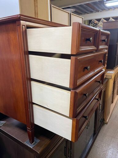 東海家具 4段チェスト - タンス、衣類収納 