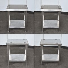 ≪zyt1571ジ≫ マルゼン オーブン架台 幅58.5cm 奥行60cm 現状品 スチーム台/コンロ台/置台/ステンレス作業台/設備/中古厨房機器/宮城県仙台市 60714-06