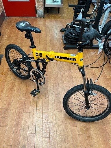 HUMMER 折り畳み自転車【リサイルマート下関店】