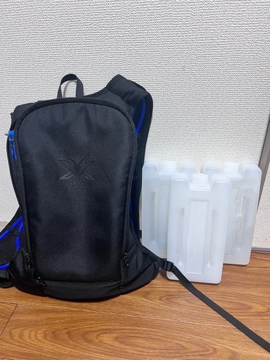 定価-9000。水冷服40℃の中でも平気！（アイスマンベスト prox） チャージボトル3個付き