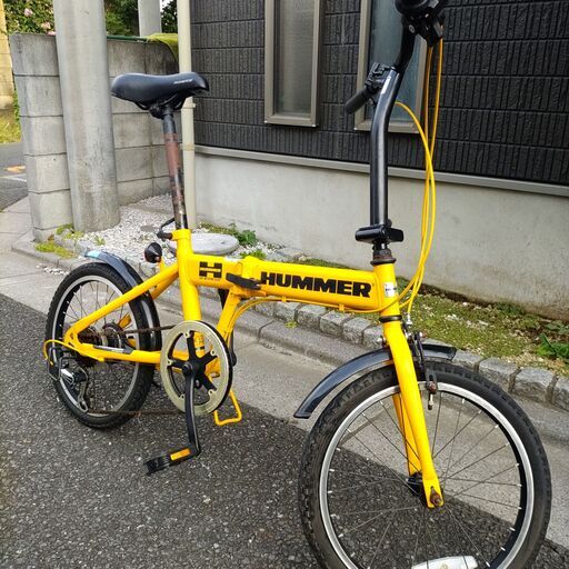 HUMMER ハマー 折りたたみ自転車 18インチ 現状品