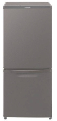 美品　値下げしました！Panasonic　冷蔵庫 パーソナルタイプ マットビターブラウン NR-B14DW-T