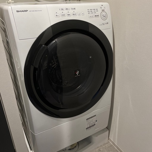 シャープ　ES-S7G  ドラム式洗濯機