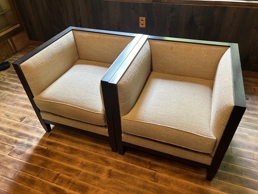 展示品　カッシーナixc ファルファッラ　1人掛けソファ　ラウンジ　4脚セット 展示品 カッシーナixc ファルファッラ 1人掛けソファ ラウンジ 4脚