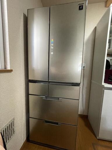 【中古】SHARP　冷蔵庫　501L　SJ-GF50A-N