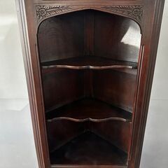 イギリスヴィンテージ コーナーカップボード コーナーキャビネット カップボード キャビネット 食器棚 飾棚 飾り棚 ヴィンテージ ビンテージ アンティーク