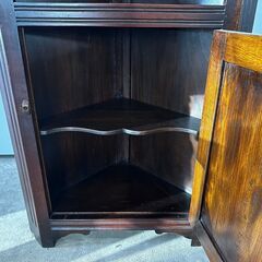 イギリスヴィンテージ コーナーカップボード コーナーキャビネット カップボード キャビネット 食器棚 飾棚 飾り棚 ヴィンテージ ビンテージ アンティーク