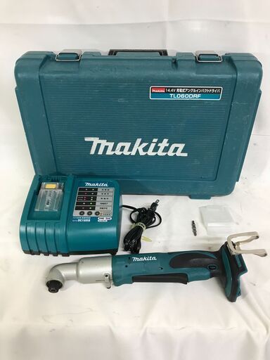 【北見市発】マキタ makita 充電式アングルインパクトドライバ TL060D 青 14.4V マキタ makita 充電器 DC18RB 電動工具 DIY (D5952ahshY)