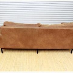 高級家具 COMFORM Pluto 2.5人掛け 関家具 元値132,000円 レザー 