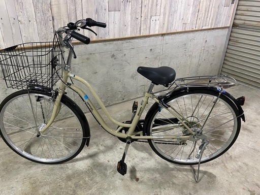 ２６インチ6段変速付き自転車