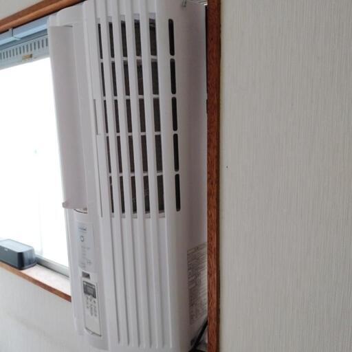 トヨトミ　窓用エアコン　TIW-A160J 2019年製　送料無料　中古 トヨトミ 窓用エアコン TIW-A160J 2019年製 送料無料 中古 トヨトミ 窓