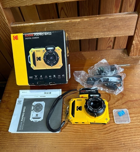 工事現場　野外　Kodak PIXPRO WPZ2 防水カメラ