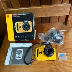 工事現場　野外　Kodak PIXPRO WPZ2 防水カメラ