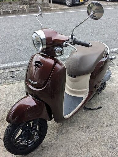 決まりました。ジョルノ AF70　インジェクション　茶　2011年　JR三島駅の近く