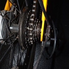 (値下げ)折りたたみ自転車　HUMMER 20インチタイヤ 6段変速