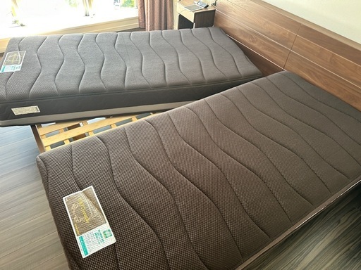 展示品Francebed フランスベッド　シングル2台 日本製