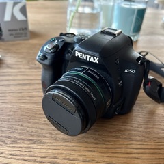 PENTAX DA K-50デジタル一眼レフカメラ　レンズ付き傷なし