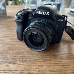 PENTAX DA K-50デジタル一眼レフカメラ　レンズ付き傷なし