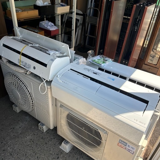 １５日13時から17時　現地お越しくださいお問い合わせ早い方法（家具家電のページ）からの問い合わせください　エアコン在庫4台