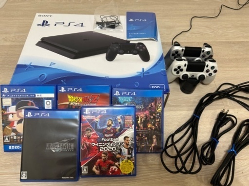 【値下げしました】PS4とコントローラー２つ、ソフト5本セット　値下げ可能