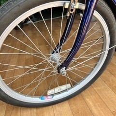 No.205 MYPALLAS(マイパラス) 折畳セミファットバイク 20インチ シマノ製 6段ギア整備済み