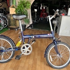 No.205 MYPALLAS(マイパラス) 折畳セミファットバイク 20インチ シマノ製 6段ギア整備済み