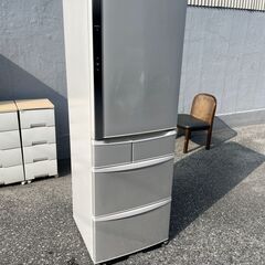 ★動作〇 清掃済 保証有★ 冷蔵庫 Panasonic NR-E438T-N 426L 2014年製 W600xD679xH1818mm ノンフロン 冷凍冷蔵庫 トップユニット冷蔵庫