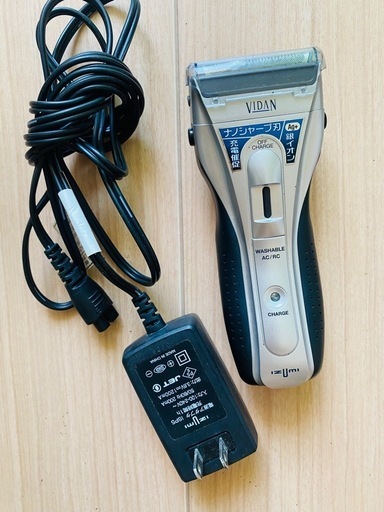 美品　シェーバー　IZUMI VIDAN ナノシャープ 充電交流両用式