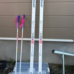 スキー板❗️美品❗️アトミックスノークロカン用