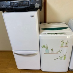 冷蔵庫、洗濯機、コンロセット(綺麗) - 洗濯機 