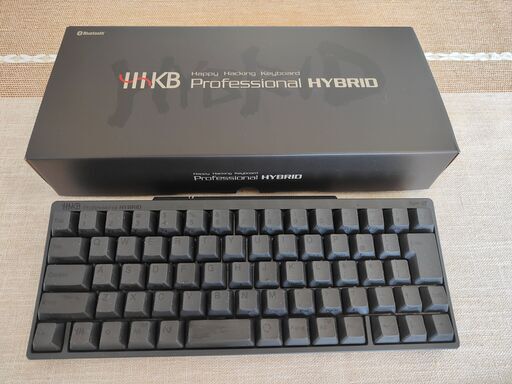 PFU キーボード HHKB Professional HYBRID Type-S 日本語配列／墨　値下げしました