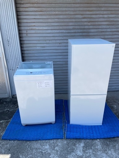 美品　新生活応援セット　ニトリ　2022年製　2ドア冷蔵庫　6.0kg洗濯機