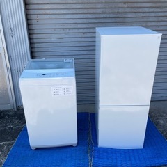 美品　新生活応援セット　ニトリ　2022年製　2ドア冷蔵庫　6.0kg洗濯機　