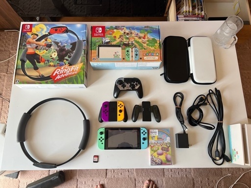Switch プロコン＋Joy-Con4個＋ソフト2本セット