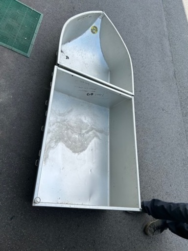 2分割アルミボート