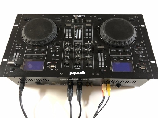 MP3 / CD DJ ワークステーション デュアルCDJ PLAYER+MIXER CDM-4000