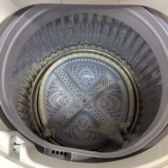 JT9307【SHARP/シャープ 7.0㎏洗濯機】美品 2021年製 ES-T713 家電 洗濯 簡易乾燥付