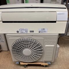 K05542　中古エアコン 日立 2015年製 主に6畳用 冷房能力 2.2KW / 暖房能力 2.5KW