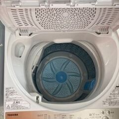 東芝 TOSHIBA 7キロ全自動洗濯機 ZABOON（ザブーン） グランホワイト